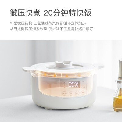 oly立时电饭煲家用2L多功能智能全自动2人迷你小型电饭锅