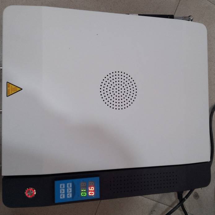 英启A3烫画衣服手动烘干机简易烫画机柯式小型卷材衣服撒粉抖粉机