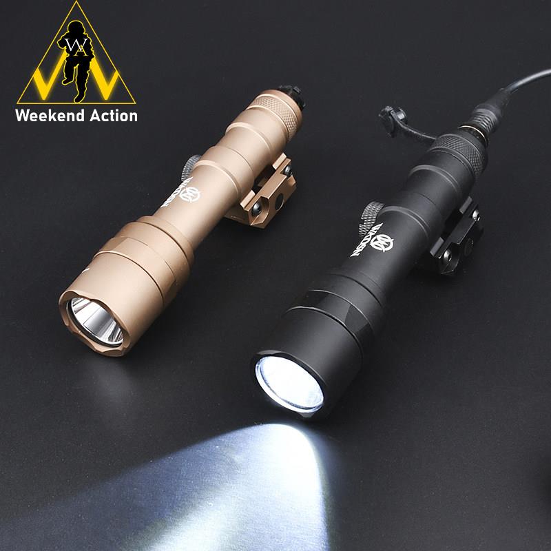M600B战术手电沃德森LED照明金属电筒M300A M600U长亮点亮20导轨