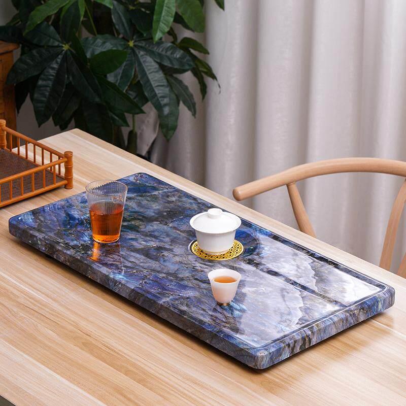 天然大理石茶盘封釉高端精工奢石2025新款家用茶具托盘石头茶台