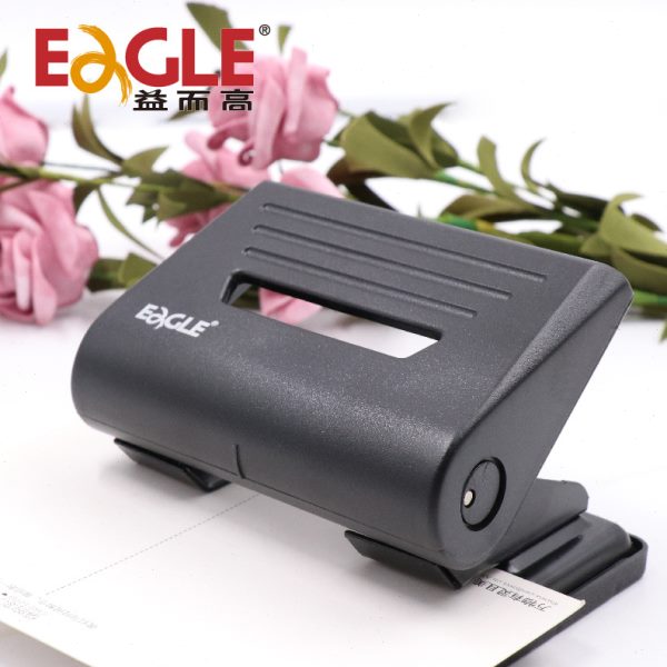 益而837双孔打孔机 标准I型2孔打孔器公型打孔器带刻度公文