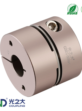 单膜片联轴器GSEC丝杆模组步进马达伺服电机高精密连轴器MCSSC