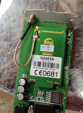 Wavecom Q2403A工业模块 带天线接口 拆机品 成