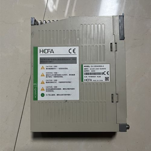 禾川伺服驱动器 SV-X3EA040A-A 400W 功能包好 实物拍摄议价