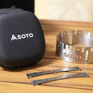 SOTO ST310/340防风圈 蜘蛛炉配件不锈钢防风圈 四脚炉适用露营