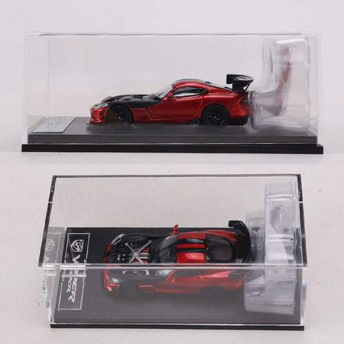 Hone Model 1:64道奇蝰蛇Viper ACR磁吸开盖版合金仿真汽车模型