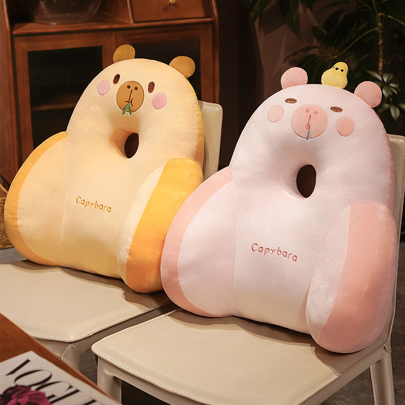 办公室久坐护腰靠垫座椅腰靠腰垫床头腰部靠枕腰枕椅子汽车靠背垫