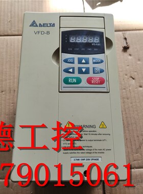 拆机台达VFD-B系列变频器 VFD037B23A/VFD037B21A 3.7KW 220V包好