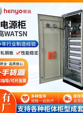 万高WATSN双电源柜低压成套电源切换配电箱刀闸开关控制双电源柜