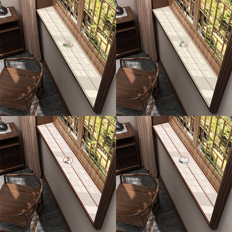 新中式防尘窗台垫窄改造窗v户台垫可裁剪阳台保护垫吸水防滑飘窗