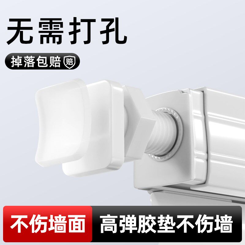 2024新款百叶窗帘办公定制图案logoG免打孔铝合金电动遮光升降卷