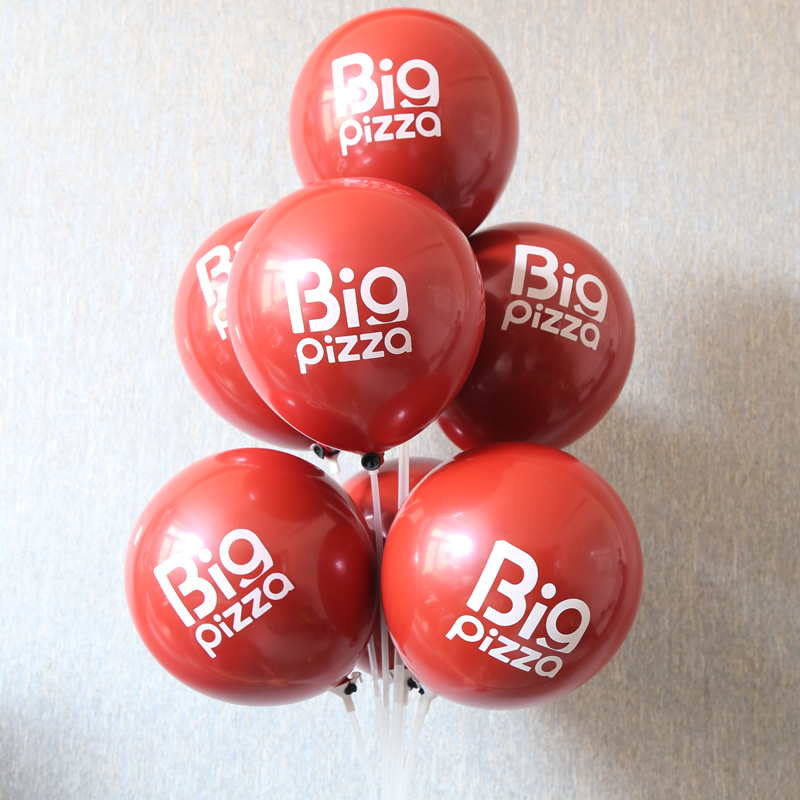 广告气球印字定制logo订制定做开业宣传活动印刷图案标志装饰汽球