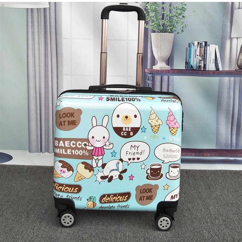 迷你旅行登机18寸行李箱女男小拉杆20H寸短途皮箱子包轻便小型密