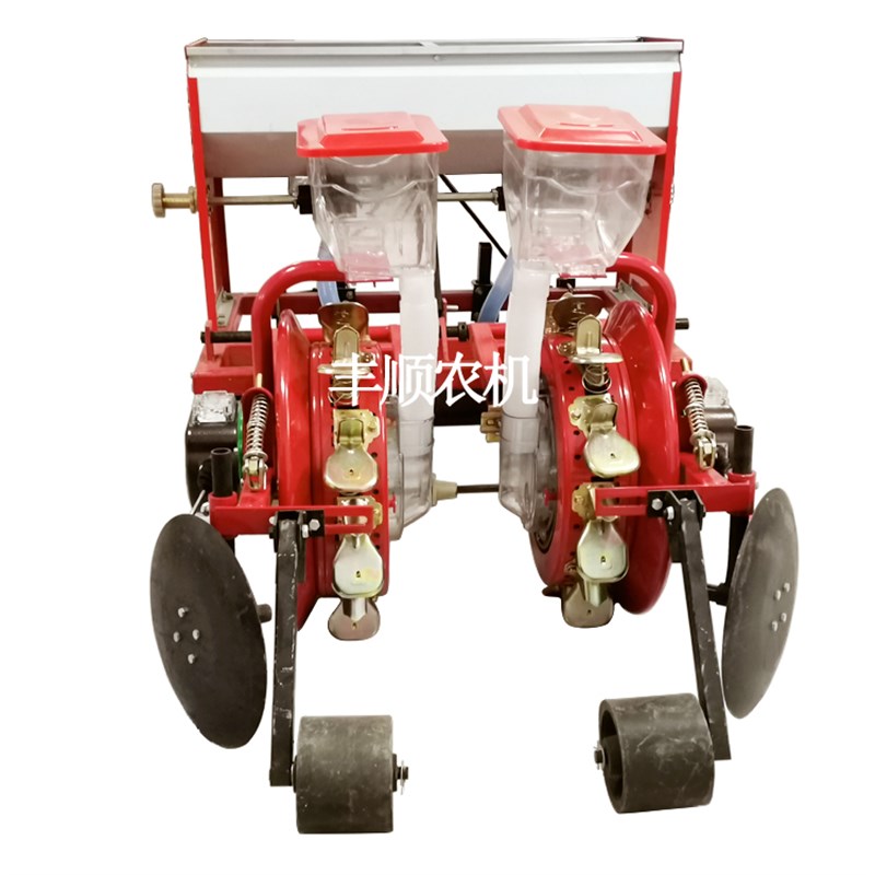 4行玉米播种机辣椒n谷子刀豆油葵新型铺覆膜播种一体2行免人工破