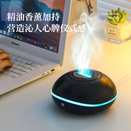 香薰机家用大雾量usb空气3d火焰加湿器氛围桌面雾化车载智能迷你
