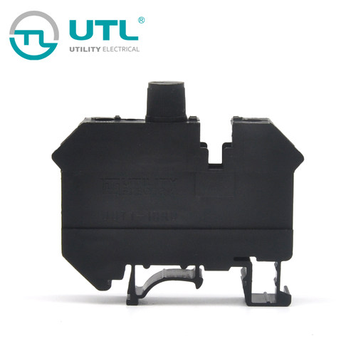 UTL尤提乐JUT1-10RD螺帽式保险丝式接线端子 接线板 接线端子排