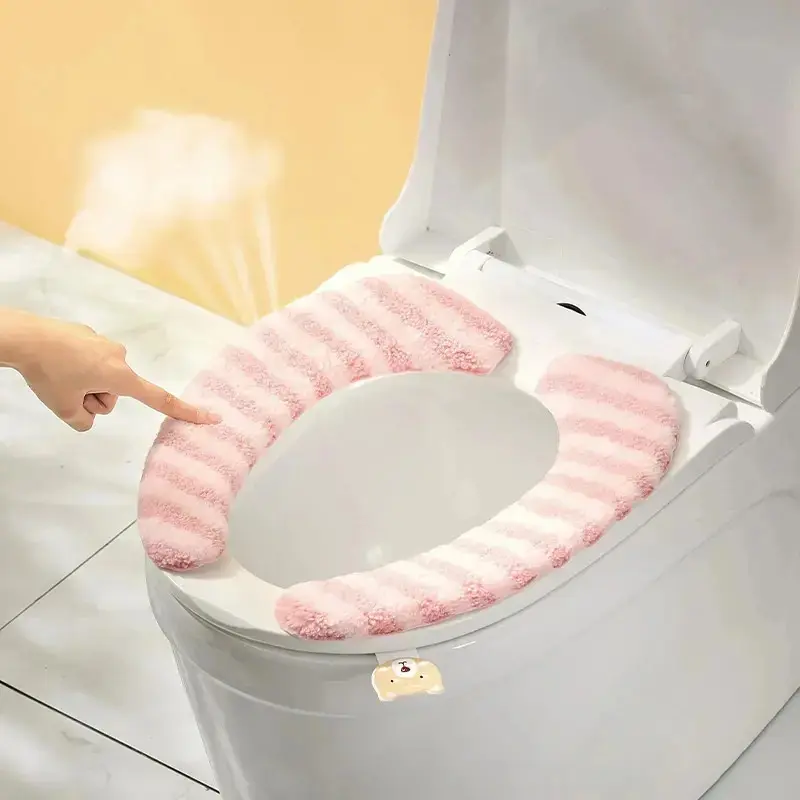 【双11特惠立减50】马桶坐垫家用四季马桶垫贴粘式坐便垫冬季-G