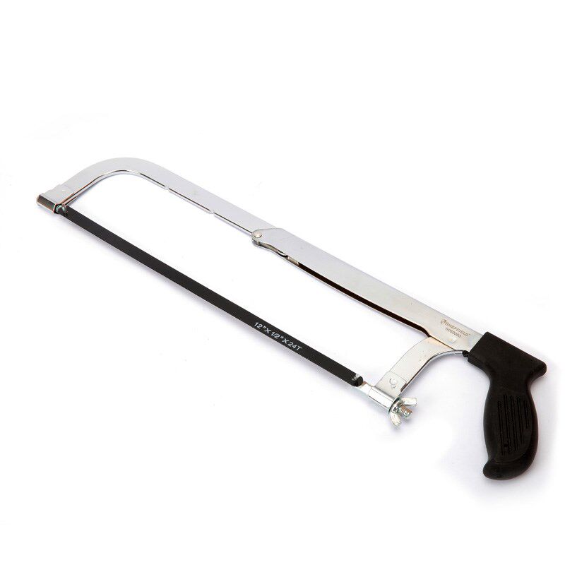 钢盾S069003 钢锯12寸带锯条 木工锯子 手工锯 可调式钢锯架锯弓