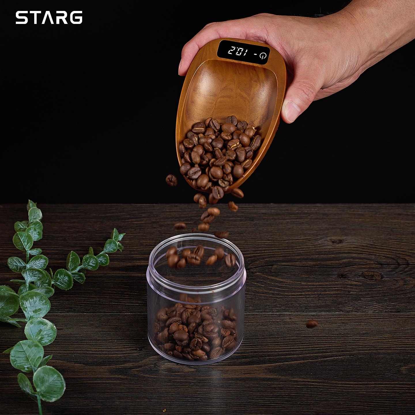 手冲咖啡豆盘电子秤咖啡称家用小型咖啡豆克称重器高精度咖啡器具