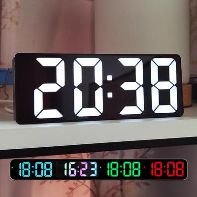 led大数字时钟桌面电子钟表摆台式摆件客厅闹钟数显简约夜光时间