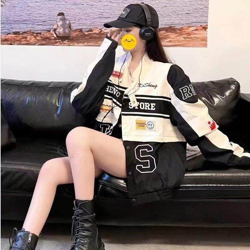 美式机车棒球服短外套风衣男女早春可拆卸辣妹赛车男夹克情侣套装,摩托车/装备/配件,赛车服,淘宝优惠券,粉丝福利购,淘宝优惠卷