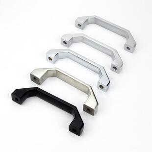 铝合金方形拉手M6M8工业检具把手304不锈钢桥式提手柜门仪器握把