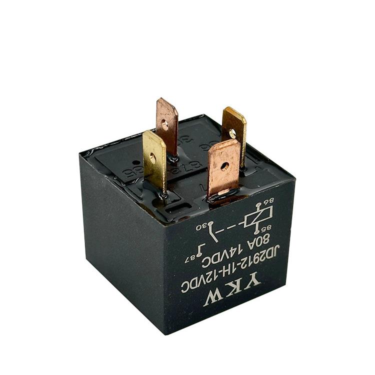 Ykw汽车继电器12V24V40A36V48V72V84V96V4插头5针控制电动汽车小