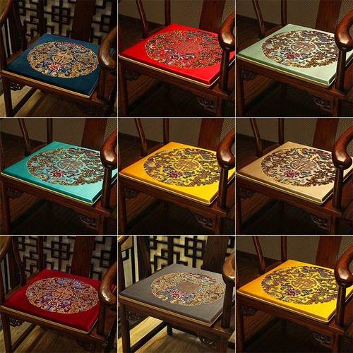 中式红木椅子坐垫屁垫实木太师椅圈椅餐桌茶桌椅垫凳子椅子垫定制