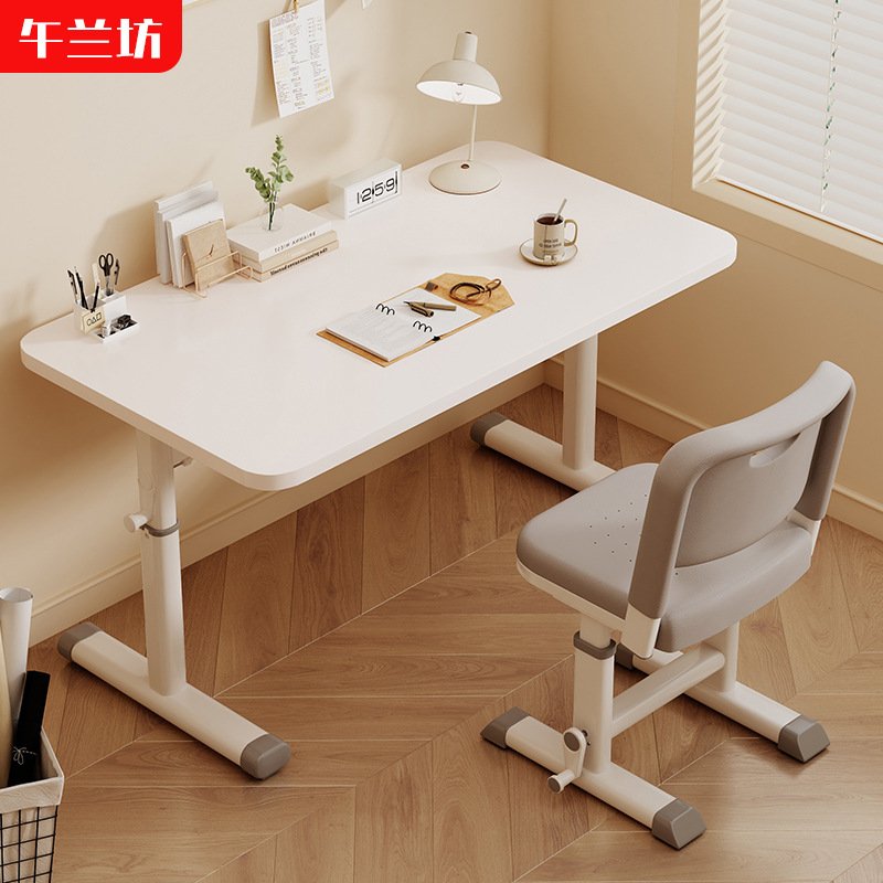 儿童学习桌可升降简易书桌小学生课桌椅家用桌子写作业写字书桌