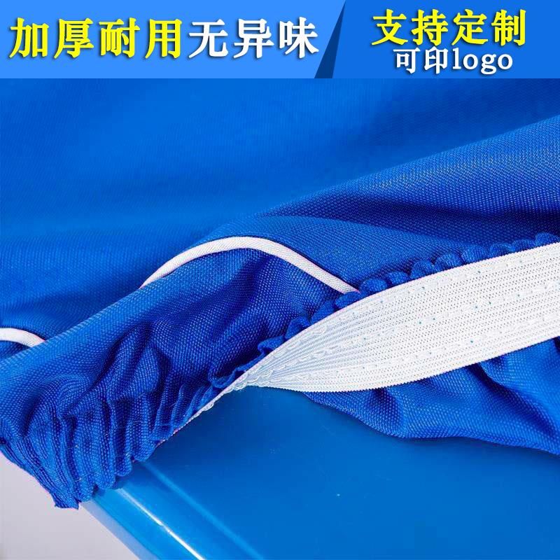 小学生桌布桌罩课桌套专用学校教室儿童学习桌垫蓝色椅凳长方形w