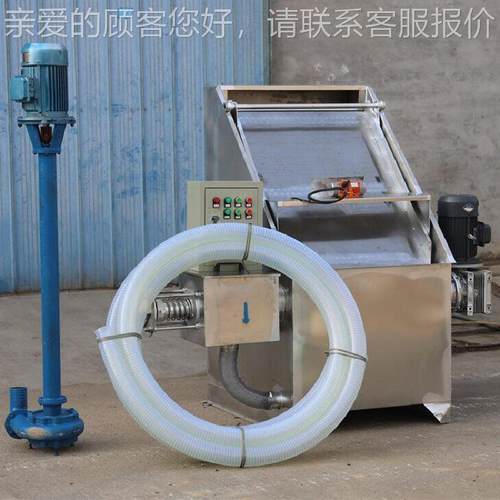 养殖场粪便处理干湿离分机 自动离进料固液分机脱 斜筛WUA式水机
