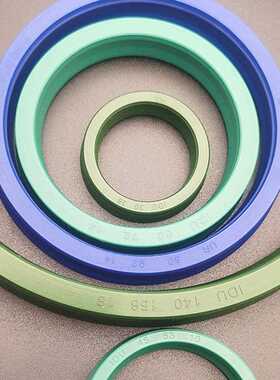 进口Herman Hallite深绿色Odc/Idu液压油封密封圈Dhs防尘圈Nok