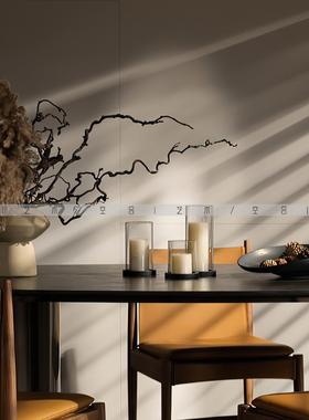 空合 现代简约花器花艺果盘装饰画 样板间售楼处酒店餐厅客厅摆件