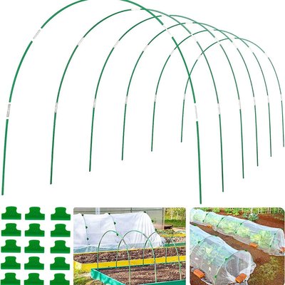 5毫米绿色纤维棒防虫网植物花卉蔬菜温室防鸟动物保护网植物罩