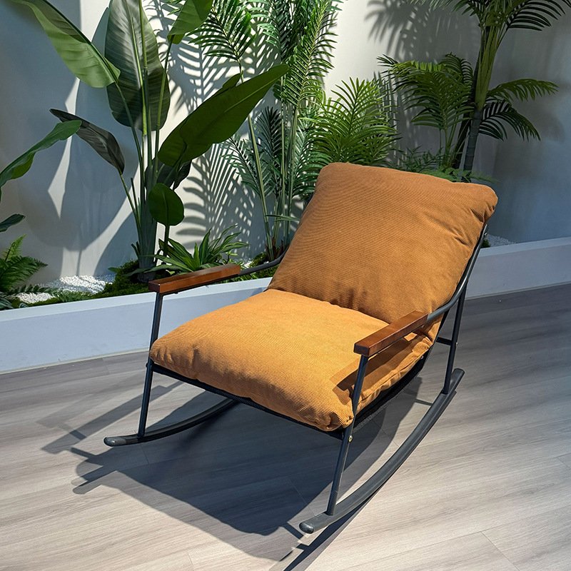 家用摇摇椅躺椅沙发懒人椅可睡觉阳台休闲椅子客厅逍遥椅单人摇椅