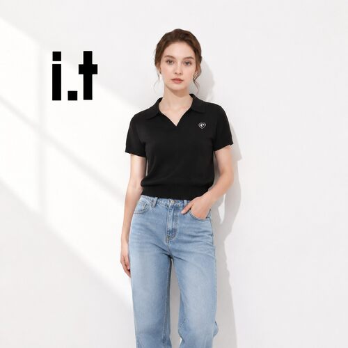 itGROUNDZERO女短袖POLO衫