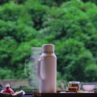 花间道焖茶壶机械显温闷泡壶泡茶保温壶家用大容量户外旅行闷茶壶