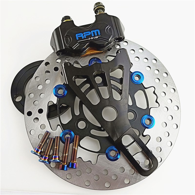 电摩普通平叉骠骑迅鹰小辐q射碟刹30芯法斯特RPM220碟刹车战速小