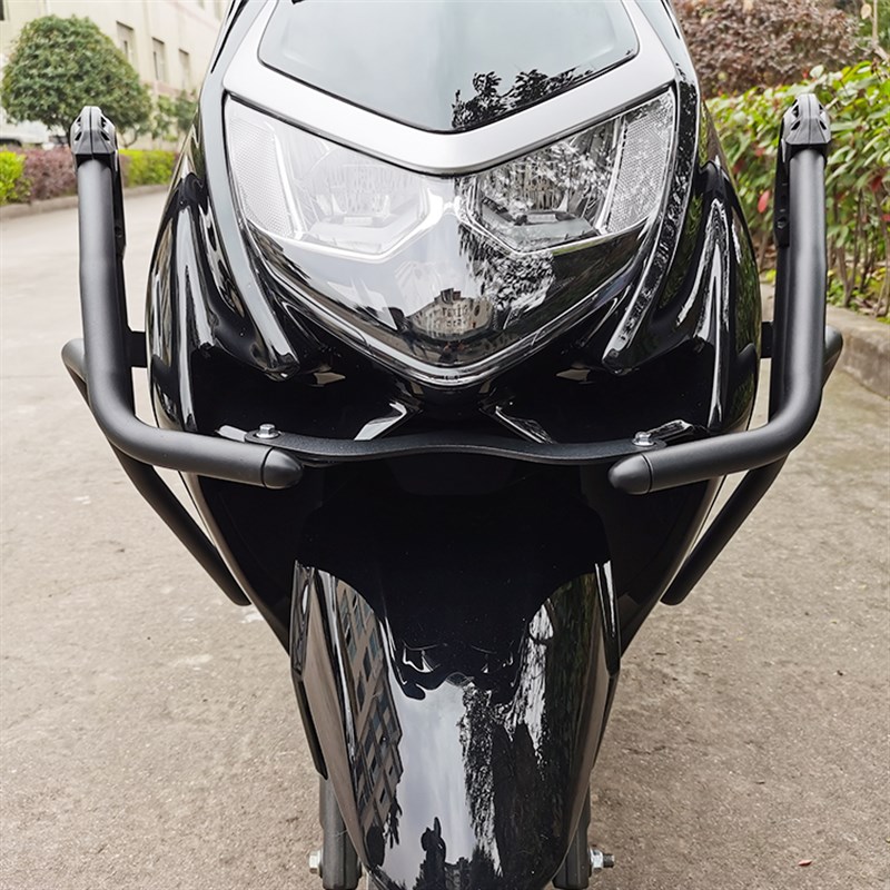 适用山叶新款赛鹰JYM125T-2 CG前後包围保险杆後货架踏板机车