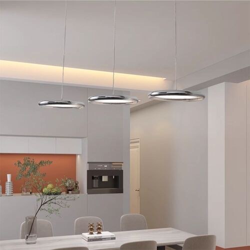 至御餐厅灯现代意大利极简设计师创意三头网红北欧飞碟餐桌吊灯