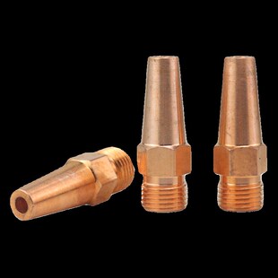 埋弧焊导电嘴紫铜振康导电咀M14X1.5铬锆铜3.2/4.0华远焊机配件