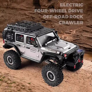 伟力104006牧马人超大RC专业高速遥控车电动四驱攀爬越野车模型