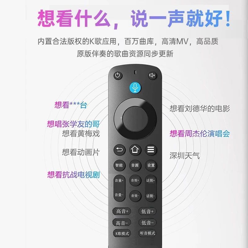 2025新款家庭KTV音响套装一体机麦克风k歌卡拉ok点歌机家用功放0k
