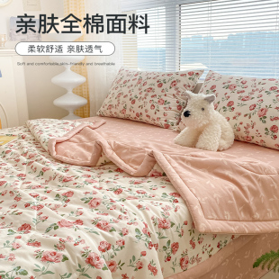 全棉新疆棉花夏凉被子空调被芯夏季薄款纯棉可机洗2023新款单双人