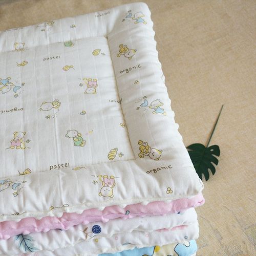 新生婴儿纯棉褥子尿垫宝宝可水洗棉花隔尿垫透气床垫被推车小垫子