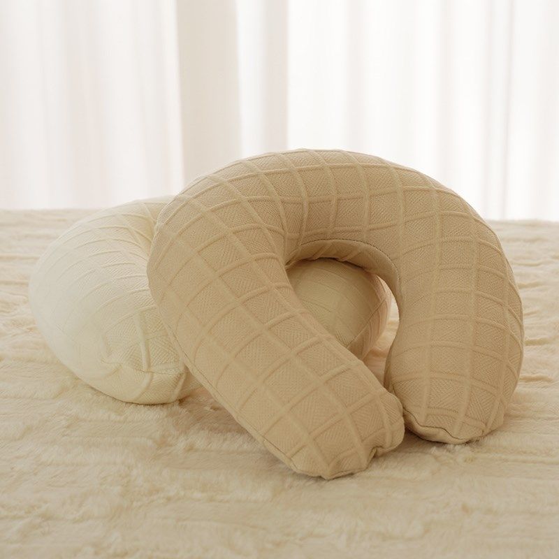 贝雅颜美容院专用趴枕U形枕头按摩枕乳胶趴脸枕护颈带枕套可拆洗