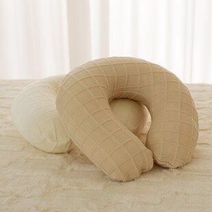 贝雅颜美容院专用趴枕U形枕头按摩枕乳胶趴脸枕护颈带枕套可拆洗