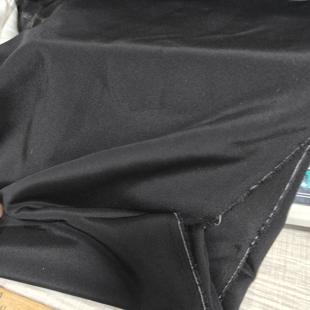 黑丝重皱桑蚕丝%大布重缎织物宽时尚 不透明织物