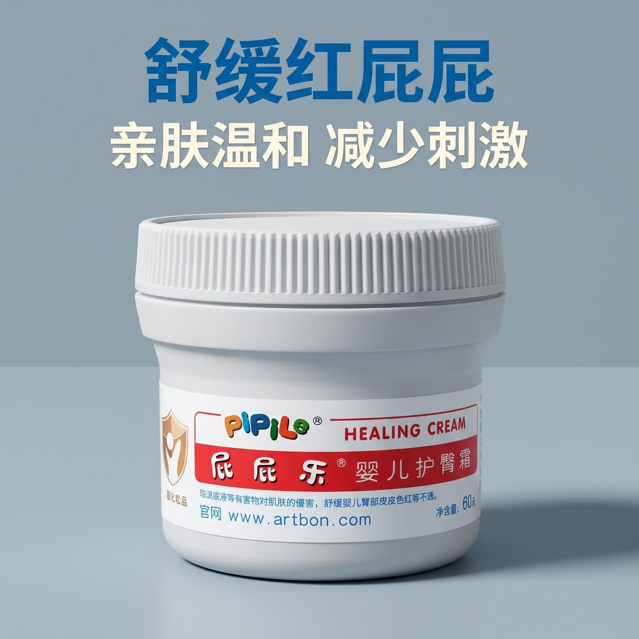 屁屁乐婴儿护臀膏60g舒缓红屁屁亲肤温和舒缓肌肤不含激素