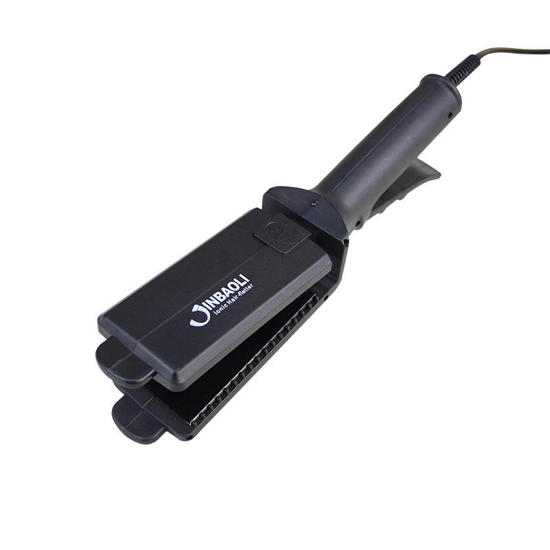 发廊调温负离子直发夹板 理发店专用玉米烫电夹板空气刘海直发器